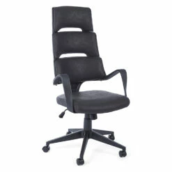 Draaibare Bureaufauteuil Met Nylon En Polyester Wielen - Flinsto
