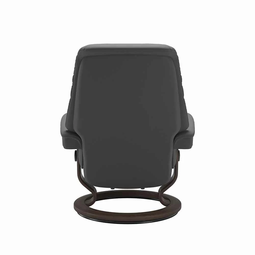 Lederen Fauteuil Met Hoofdsteun En Poef - Stressless Sunrise 18 Lederen Fauteuil Met Hoofdsteun En Poef - Stressless Sunrise - Afbeelding 18