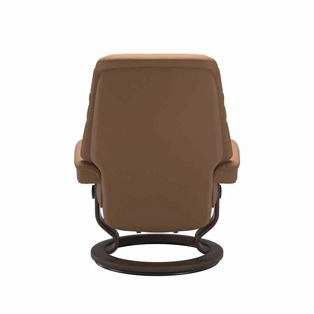 Lederen Fauteuil Met Hoofdsteun En Poef - Stressless Sunrise 3 Lederen Fauteuil Met Hoofdsteun En Poef - Stressless Sunrise - Afbeelding 3