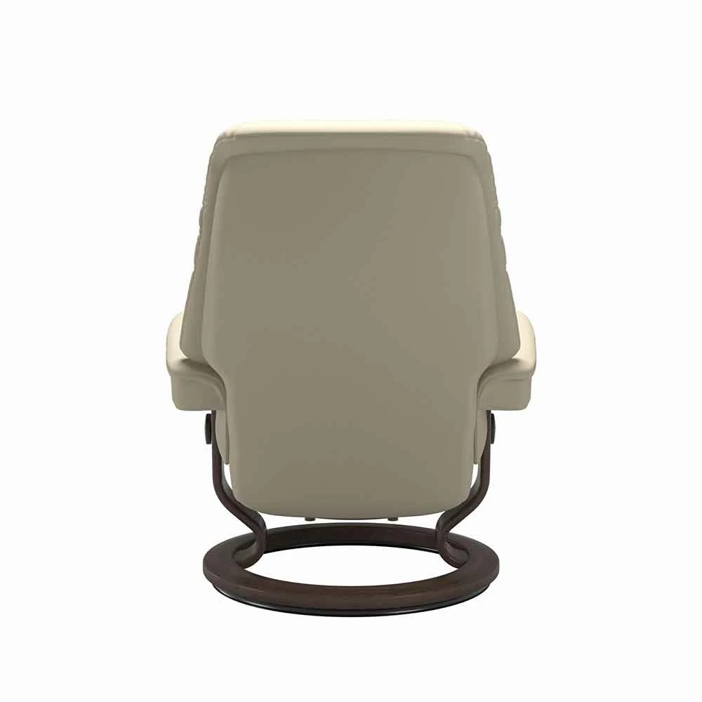 Lederen Fauteuil Met Hoofdsteun En Poef - Stressless Sunrise 8 Lederen Fauteuil Met Hoofdsteun En Poef - Stressless Sunrise - Afbeelding 8