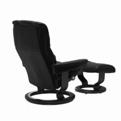 Lederen Ligstoel Met Poef Van Stressless - Mayfair 33 Lederen Ligstoel Met Poef Van Stressless - Mayfair -Slide Shop poltrona reclinabile in pelle stressless mayfair 13