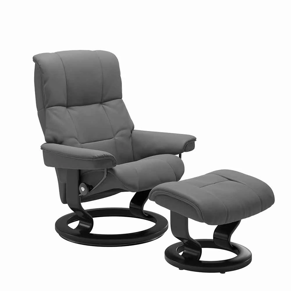 Lederen Ligstoel Met Poef Van Stressless - Mayfair 16 Lederen Ligstoel Met Poef Van Stressless - Mayfair - Afbeelding 16