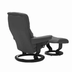 Lederen Ligstoel Met Poef Van Stressless - Mayfair 38 Lederen Ligstoel Met Poef Van Stressless - Mayfair -Slide Shop poltrona reclinabile in pelle stressless mayfair 18
