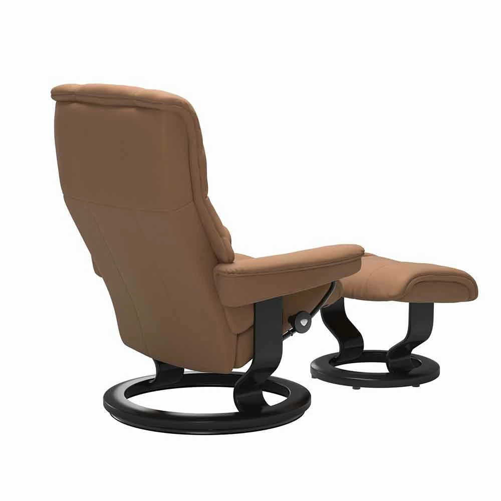 Lederen Ligstoel Met Poef Van Stressless - Mayfair 4 Lederen Ligstoel Met Poef Van Stressless - Mayfair - Afbeelding 4