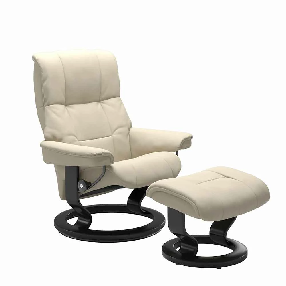 Lederen Ligstoel Met Poef Van Stressless - Mayfair 6 Lederen Ligstoel Met Poef Van Stressless - Mayfair - Afbeelding 6
