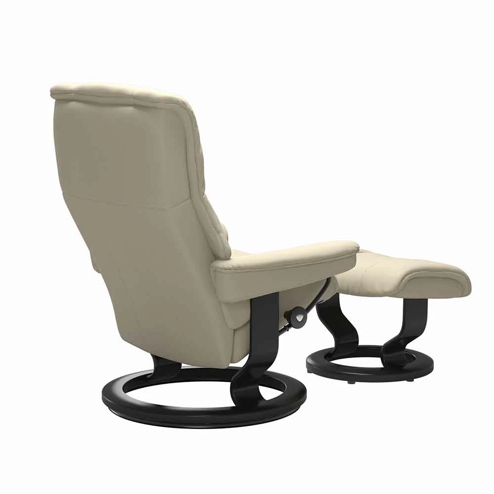 Lederen Ligstoel Met Poef Van Stressless - Mayfair 9 Lederen Ligstoel Met Poef Van Stressless - Mayfair - Afbeelding 9