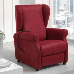 Fauteuil Met Verstelbare Rugleuning, Enkele Motor, Via Verona, Gemaakt In Italië, Modern Design
