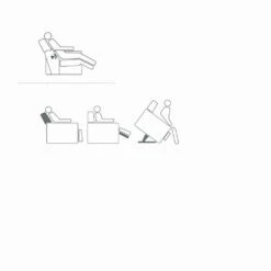 Fauteuil Rosa Met Dubbele Motor, Modern Design Gemaakt In Italië -Slide Shop poltrona relax alzapersona a 2 motori di design rosa made in italy 12