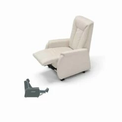 Fauteuil Rosa Met Dubbele Motor, Modern Design Gemaakt In Italië -Slide Shop poltrona relax alzapersona a 2 motori di design rosa made in italy 15