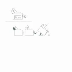 Fauteuil Rosa Met Dubbele Motor, Modern Design Gemaakt In Italië -Slide Shop poltrona relax alzapersona a 2 motori di design rosa made in italy 6