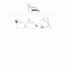 Fauteuil Rosa Met Dubbele Motor, Modern Design Gemaakt In Italië -Slide Shop poltrona relax alzapersona a 2 motori di design rosa made in italy 8