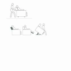 Fauteuil Rosa Met Dubbele Motor, Modern Design Gemaakt In Italië -Slide Shop poltrona relax alzapersona a 2 motori di design rosa made in italy 9