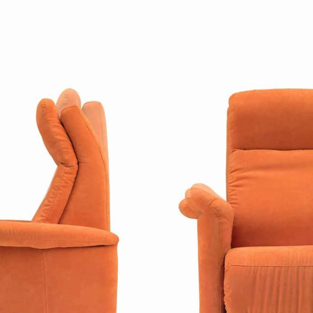 Fauteuil Fauteuil Met Dubbele Motor, Gemaakt In Italië, Modern Design, Via Firenze 3 Fauteuil Fauteuil Met Dubbele Motor, Gemaakt In Italië, Modern Design, Via Firenze - Afbeelding 3