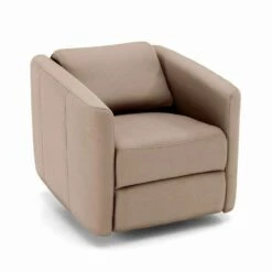 Moderne Draaibare Ligstoel In Kunstleer - Magalotti -Slide Shop poltrona relax da salotto reclinabile girevole moderna in similpelle magalotti 14