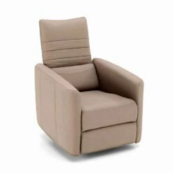 Moderne Draaibare Ligstoel In Kunstleer - Magalotti -Slide Shop poltrona relax da salotto reclinabile girevole moderna in similpelle magalotti 15