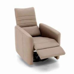 Moderne Draaibare Ligstoel In Kunstleer - Magalotti -Slide Shop poltrona relax da salotto reclinabile girevole moderna in similpelle magalotti 16