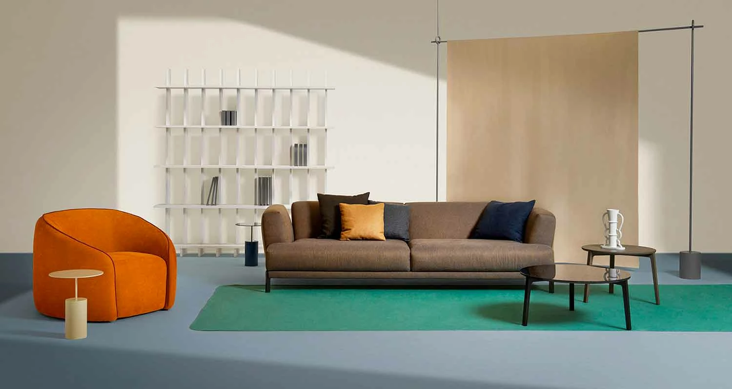 Relax Fauteuil Modern Design Gemaakt In Italië In Gekleurde Stof - Baloo 6 Relax Fauteuil Modern Design Gemaakt In Italië In Gekleurde Stof - Baloo - Afbeelding 6