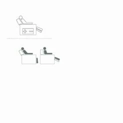 Draaibare Relaxfauteuil Met Dubbele Motor, Modern Design Gemaakt In Italië -Slide Shop poltrona relax girevole motorizzata 2 motori design made in italy bao 1