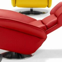 Draaibare Relaxfauteuil Met Dubbele Motor, Modern Design Gemaakt In Italië -Slide Shop poltrona relax girevole motorizzata 2 motori design made in italy bao 9