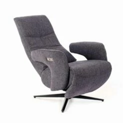 Gemotoriseerde Relaxfauteuil Met 2 Motoren In Gemêleerde Stof En Metaal - Denna 31 Gemotoriseerde Relaxfauteuil Met 2 Motoren In Gemêleerde Stof En Metaal - Denna -Slide Shop poltrona relax motorizzata a 2 motori in tessuto melange e metallo denna 11