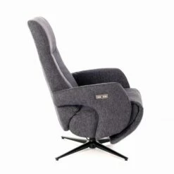 Gemotoriseerde Relaxfauteuil Met 2 Motoren In Gemêleerde Stof En Metaal - Denna 34 Gemotoriseerde Relaxfauteuil Met 2 Motoren In Gemêleerde Stof En Metaal - Denna -Slide Shop poltrona relax motorizzata a 2 motori in tessuto melange e metallo denna 14