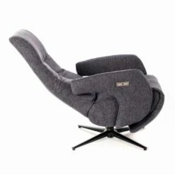 Gemotoriseerde Relaxfauteuil Met 2 Motoren In Gemêleerde Stof En Metaal - Denna 36 Gemotoriseerde Relaxfauteuil Met 2 Motoren In Gemêleerde Stof En Metaal - Denna -Slide Shop poltrona relax motorizzata a 2 motori in tessuto melange e metallo denna 16