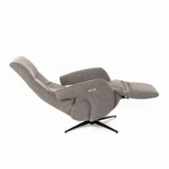 Gemotoriseerde Relaxfauteuil Met 2 Motoren In Gemêleerde Stof En Metaal - Denna 25 Gemotoriseerde Relaxfauteuil Met 2 Motoren In Gemêleerde Stof En Metaal - Denna -Slide Shop poltrona relax motorizzata a 2 motori in tessuto melange e metallo denna 5