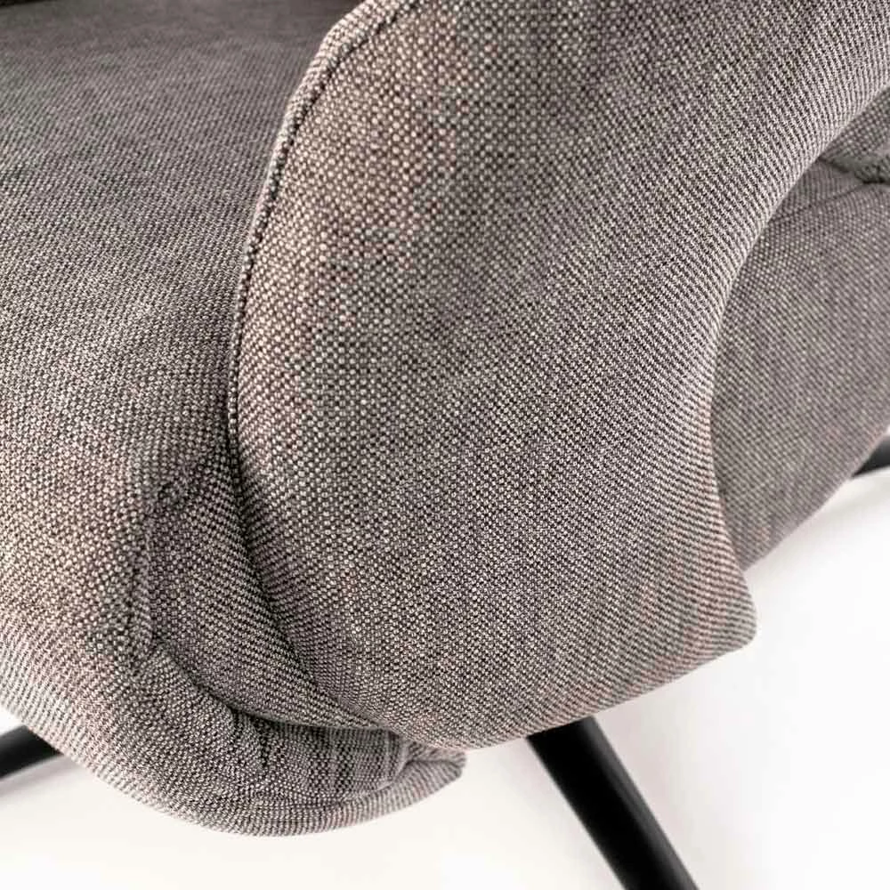 Gemotoriseerde Relaxfauteuil Met 2 Motoren In Gemêleerde Stof En Metaal - Denna 10 Gemotoriseerde Relaxfauteuil Met 2 Motoren In Gemêleerde Stof En Metaal - Denna - Afbeelding 10