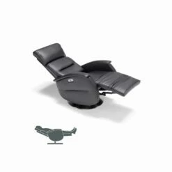 Draaifauteuil Gemma Met Stof / Leer / Kunstleer Bekleding 8 Draaifauteuil Gemma Met Stof / Leer / Kunstleer Bekleding -Slide Shop poltrona relax motorizzata girevole in tessuto pelle ecopelle gemma 5