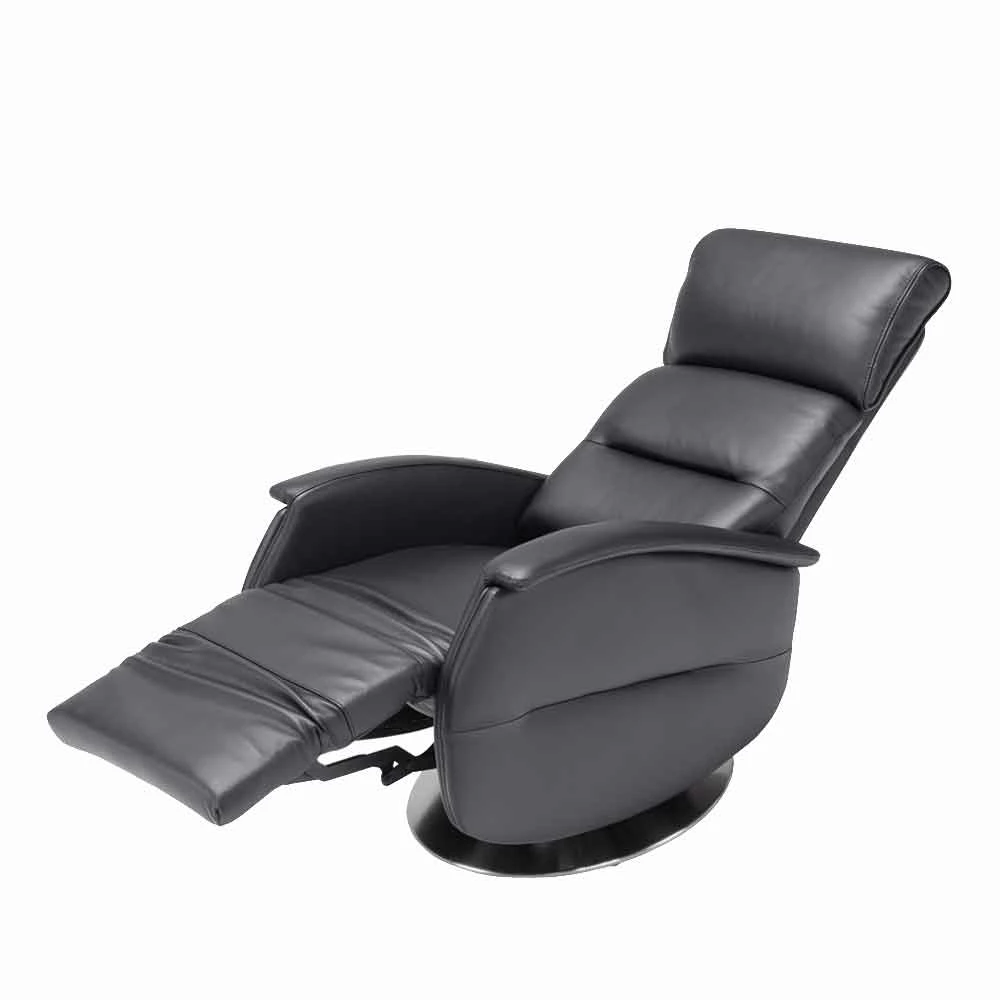 Draaifauteuil Gemma Met Stof / Leer / Kunstleer Bekleding 2 Draaifauteuil Gemma Met Stof / Leer / Kunstleer Bekleding - Afbeelding 2