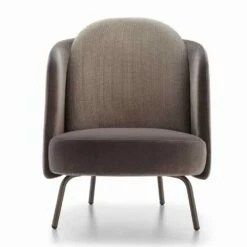 Woonkamer Fauteuil Bekleed Met Stof Met Metalen Onderstel Made In Italy - Ribes -Slide Shop poltrona salotto rivestita in tessuto con base in metallo made in italy ribes 6