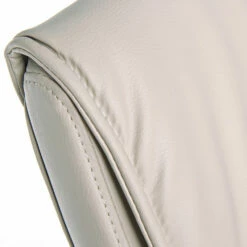 Sledebureaustoel Staal En Eco-leer Met Armleuningen 2 Stuks - Monaldo -Slide Shop poltrona ufficio a slitta acciaio e ecopelle con braccioli 2 pz monaldo 15