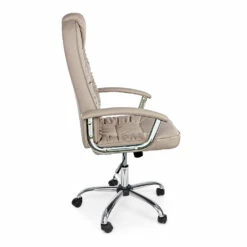 Kantoorfauteuil Ergonomisch Design Staal En Eco-leer 3 Kleuren - Indius -Slide Shop poltrona ufficio design ergonomico acciaio e ecopelle 3 colori indius 10