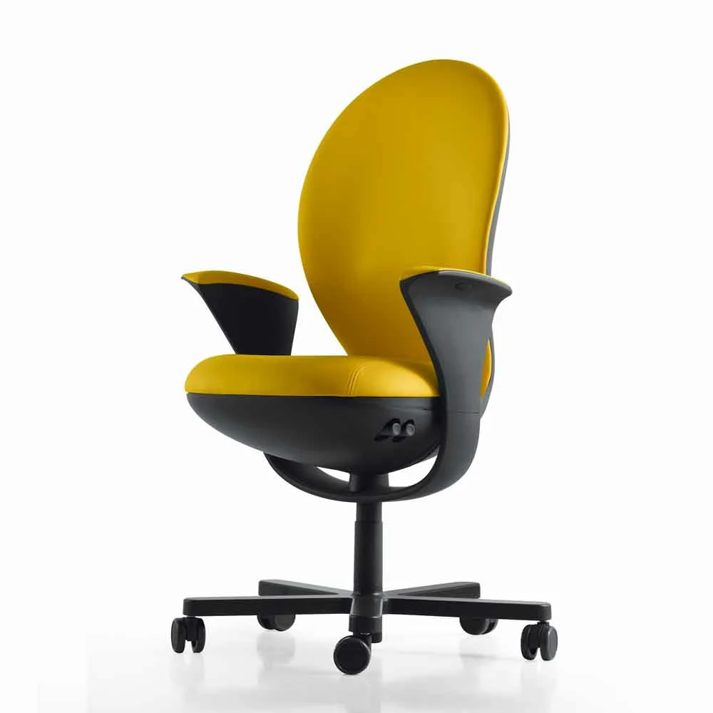 Executive Ontwerp Bureaustoel Bea Luxy, Zitting Grijs 2 Executive Ontwerp Bureaustoel Bea Luxy, Zitting Grijs - Afbeelding 2