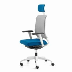 Ecologische Draaibare Ergonomische Design Bureaufauteuil Met Hoofdsteun - Meliva -Slide Shop poltrona ufficio ecologica design ergonomico girevole con poggiatesta meliva 4