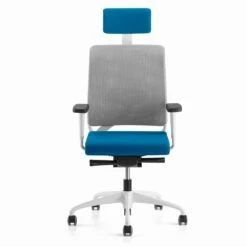 Ecologische Draaibare Ergonomische Design Bureaufauteuil Met Hoofdsteun - Meliva -Slide Shop poltrona ufficio ecologica design ergonomico girevole con poggiatesta meliva 5