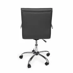 Ergonomische Bureaufauteuil Met Armleuningen Van Staal En Kunstleer - Mantica -Slide Shop poltrona ufficio ergonomica con braccioli acciaio e similpelle mantica 6