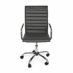 Ergonomische Bureaufauteuil Met Armleuningen Van Staal En Kunstleer - Mantica -Slide Shop poltrona ufficio ergonomica con braccioli acciaio e similpelle mantica 7