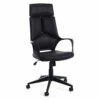 Draaibare Bureaufauteuil Met Hoge Rugleuning In Nylon En Polyester - Raemon