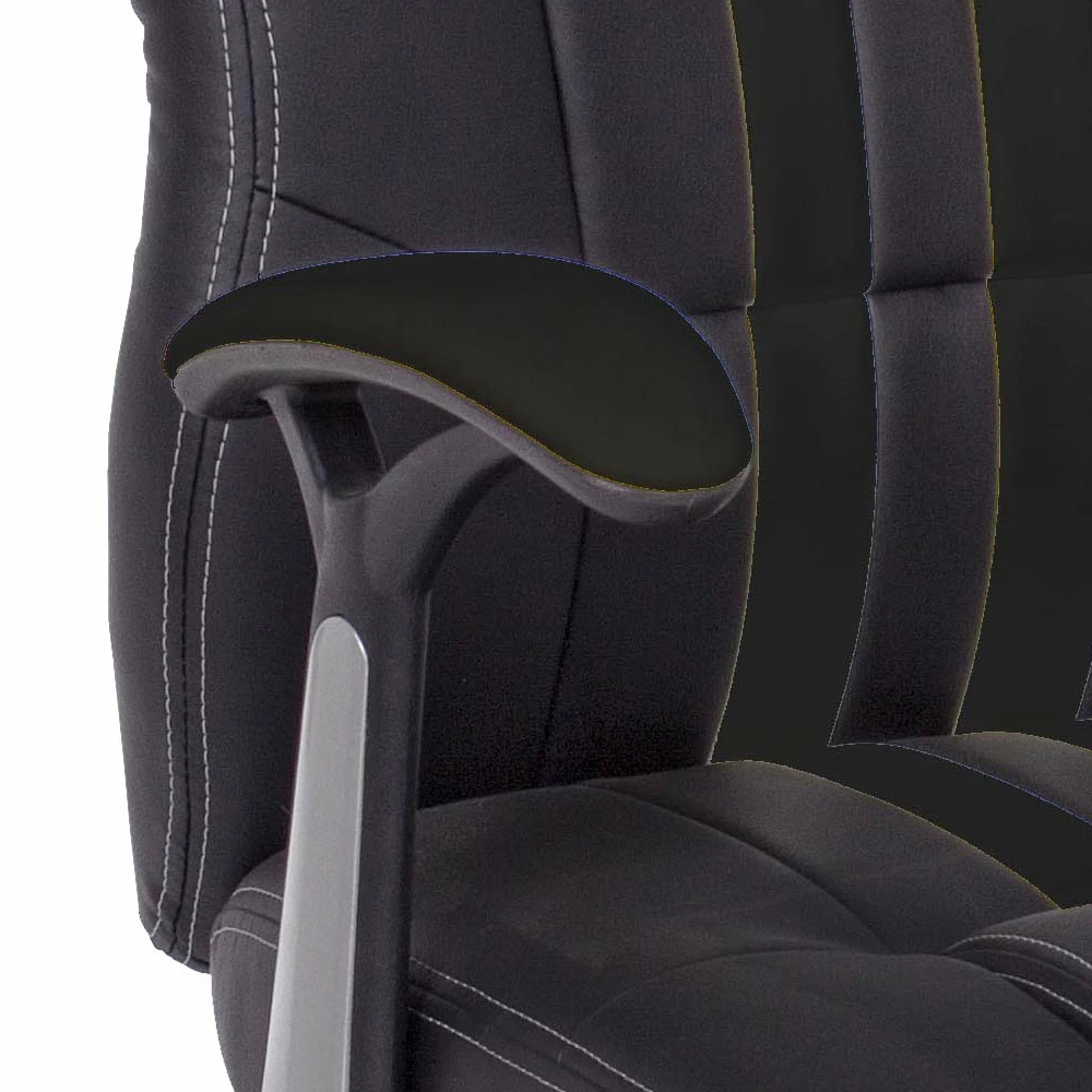 Draaibare Bureaufauteuil In Eco-leer En Nylon 2 Kleuren - Saronno 18 Draaibare Bureaufauteuil In Eco-leer En Nylon 2 Kleuren - Saronno - Afbeelding 18