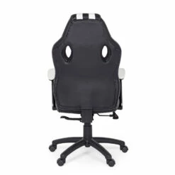 Draaibare Bureaufauteuil In Eco-leer En Nylon 2 Kleuren - Saronno 21 Draaibare Bureaufauteuil In Eco-leer En Nylon 2 Kleuren - Saronno -Slide Shop poltrona ufficio girevole reclinabile ecopelle e nylon 2 colori saronno 2