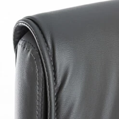 Kantoorfauteuil In Staal En Kunstleer Met Wielen En Armleuningen - Isernia -Slide Shop poltrona ufficio in acciaio e similpelle con ruote e braccioli isernia 9