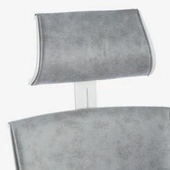 Bureaustoel In Polyester Met Wielen, Armleuningen En Hoofdsteun - Rambey -Slide Shop poltrona ufficio in poliestere con ruote braccioli e poggiatesta rambey 5