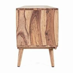 Vintage Design Houten Tv-standaard Met Stalen Homemotion Knoppen - Ventador -Slide Shop porta tv design vintage in legno con pomelli in acciaio homemotion ventador 4