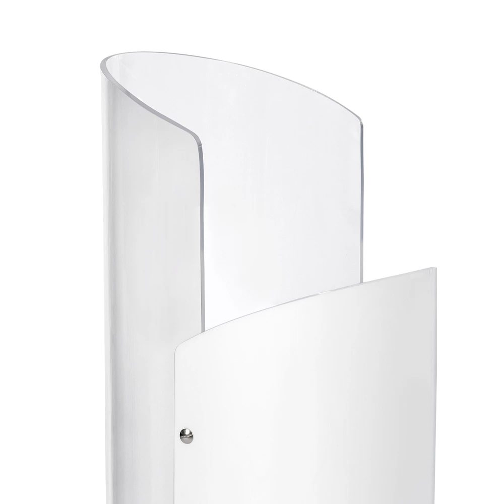 Entree Paraplubak In Wit Of Transparant Plexiglas - Costolo 2 Entree Paraplubak In Wit Of Transparant Plexiglas - Costolo - Afbeelding 2