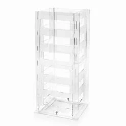 Paraplubak Met Modern Geometrisch Ontwerp In Transparant Plexiglas - Beccaria