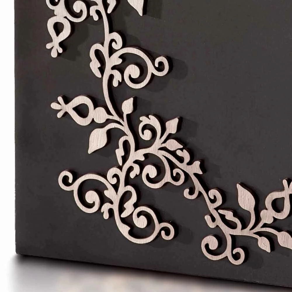 Moderne Elegante Rechthoekige Design Paraplubak In Versierd Hout - Dekoro 2 Moderne Elegante Rechthoekige Design Paraplubak In Versierd Hout - Dekoro - Afbeelding 2