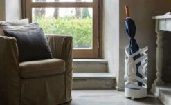 Paraplubak Van Modern Design In Gekleurd Ijzer Made In Italy - Olfeo -Slide Shop portaombrelli di moderno design in ferro colorato made in italy olfeo 3