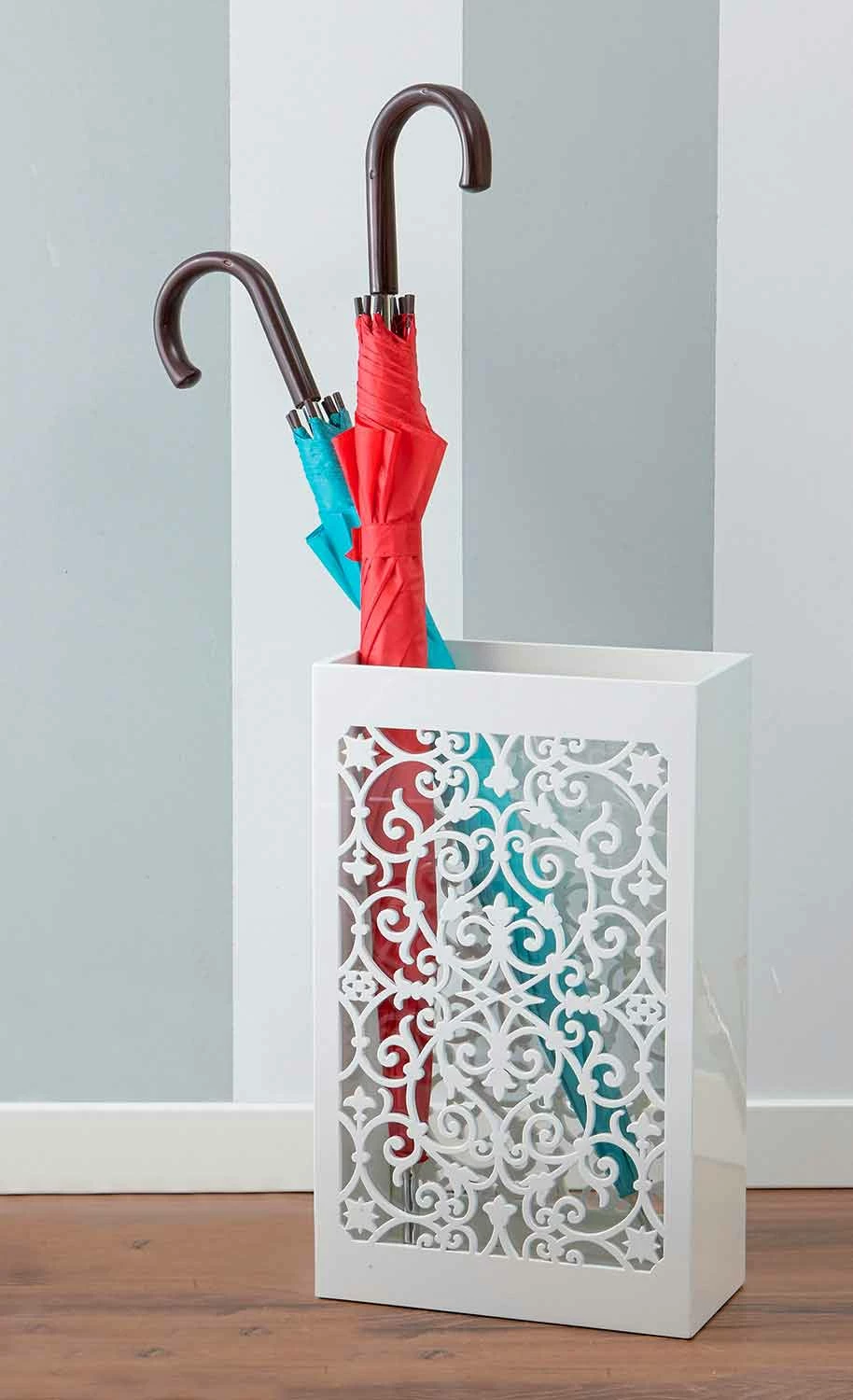 Modern Design Gekleurde Houten Paraplubak Met Arabische Decoraties - Dubai 2 Modern Design Gekleurde Houten Paraplubak Met Arabische Decoraties - Dubai - Afbeelding 2