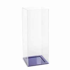 Paraplubak In Transparant Plexiglas En Gekleurde Designvoet - Romano 13 Paraplubak In Transparant Plexiglas En Gekleurde Designvoet - Romano -Slide Shop portaombrelli in plexiglass trasparente e base colorata di design romano 2